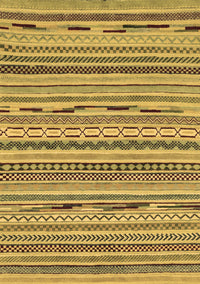 Abstract Brown Modern Rug, abs2192brn