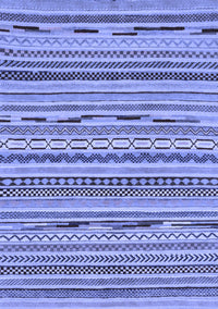 Abstract Blue Modern Rug, abs2192blu