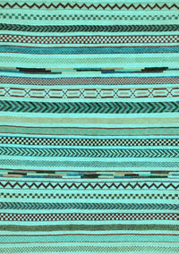 Abstract Light Blue Modern Rug, abs2193lblu