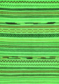 Abstract Green Modern Rug, abs2193grn