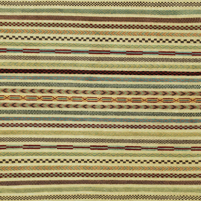 Square Abstract Metallic Gold Modern Rug, abs2194