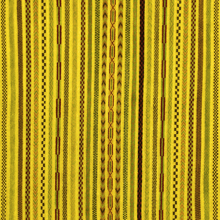 Square Machine Washable Abstract Yellow Modern Rug, wshabs2194yw