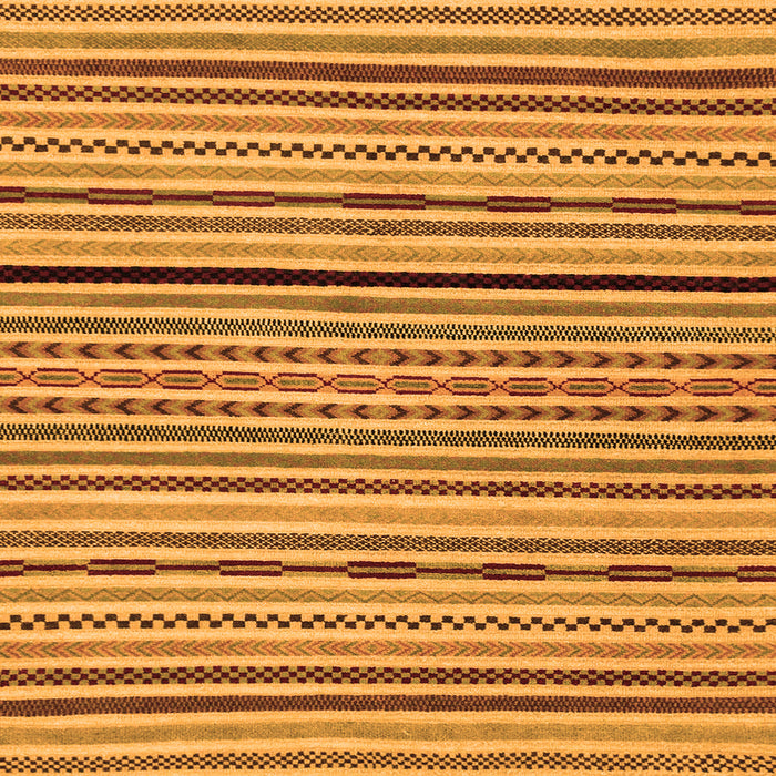 Square Machine Washable Abstract Orange Modern Area Rugs, wshabs2194org