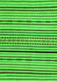 Abstract Green Modern Rug, abs2194grn