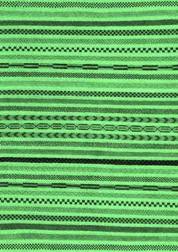 Abstract Emerald Green Modern Rug, abs2194emgrn