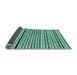 Sideview of Abstract Light Blue Modern Rug, abs2194lblu