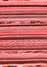 Abstract Red Modern Area Rugs