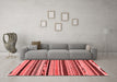 Modern Red Washable Rugs