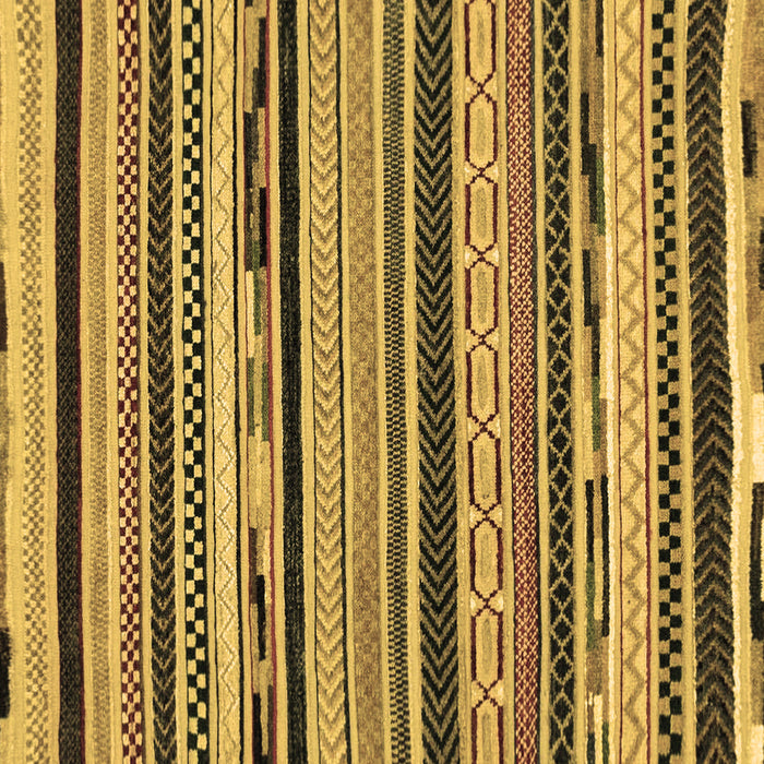 Square Abstract Brown Modern Rug, abs2195brn