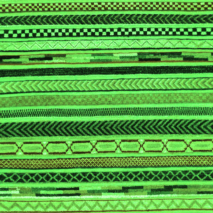 Machine Washable Abstract Green Modern Area Rugs, wshabs2195grn