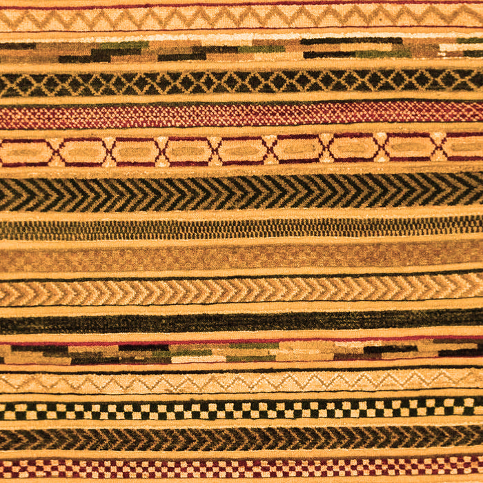 Abstract Orange Modern Rug, abs2195org