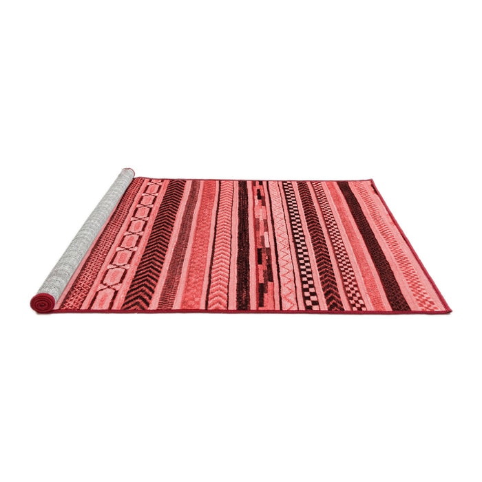 Modern Red Washable Rugs