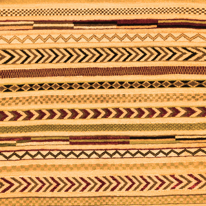 Machine Washable Abstract Orange Modern Area Rugs, wshabs2196org