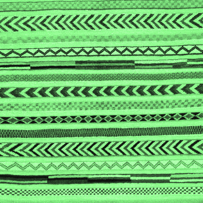 Machine Washable Abstract Emerald Green Modern Area Rugs, wshabs2196emgrn