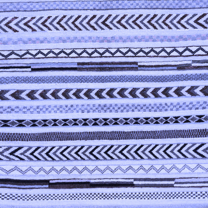 Machine Washable Abstract Blue Modern Rug, wshabs2196blu