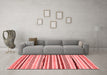 Modern Red Washable Rugs