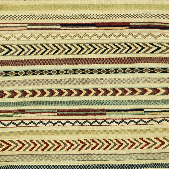 Machine Washable Abstract Mustard Yellow Rug, wshabs2196