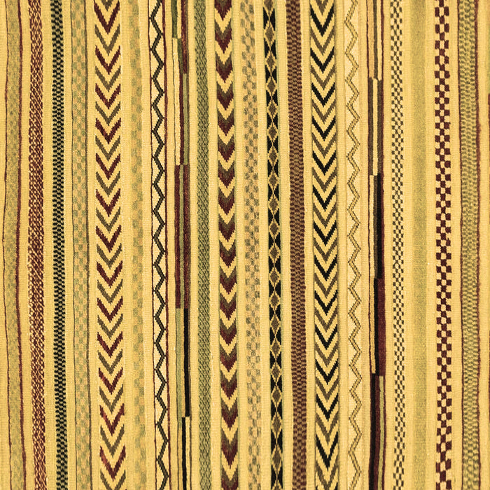 Square Abstract Brown Modern Rug, abs2196brn