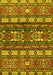 Southwestern Yellow Country Rug, abs2197yw