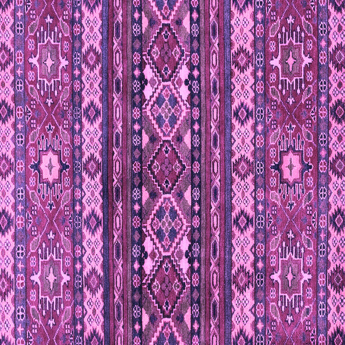 Square Machine Washable Southwestern Purple Country Area Rugs, wshabs2197pur
