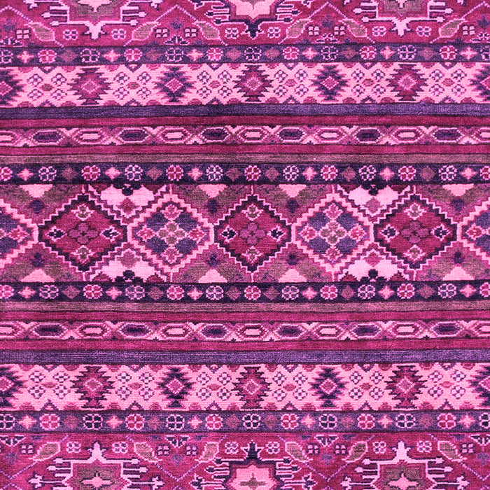 Machine Washable Southwestern Pink Country Rug, wshabs2197pnk