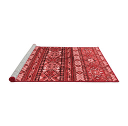 Country Red Washable Rugs