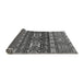 Sideview of Southwestern Gray Country Rug, abs2197gry