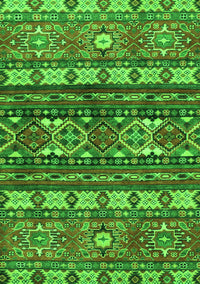 Southwestern Green Country Rug, abs2197grn