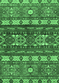 Southwestern Emerald Green Country Rug, abs2197emgrn