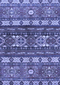 Southwestern Blue Country Rug, abs2197blu