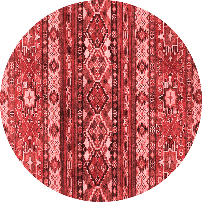 Machine Washable Southwestern Red Country Rug, wshabs2197red