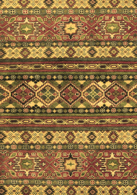 Southwestern Brown Country Rug, abs2197brn