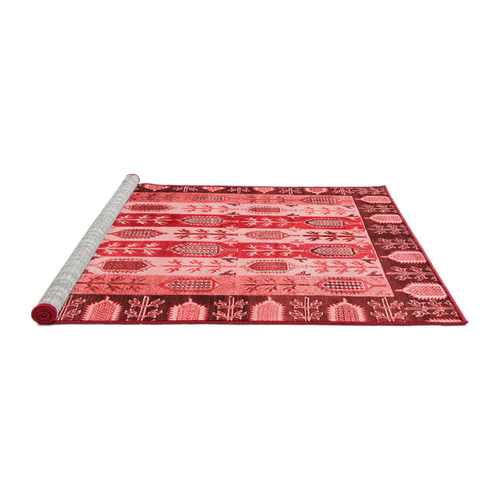 Modern Red Washable Rugs