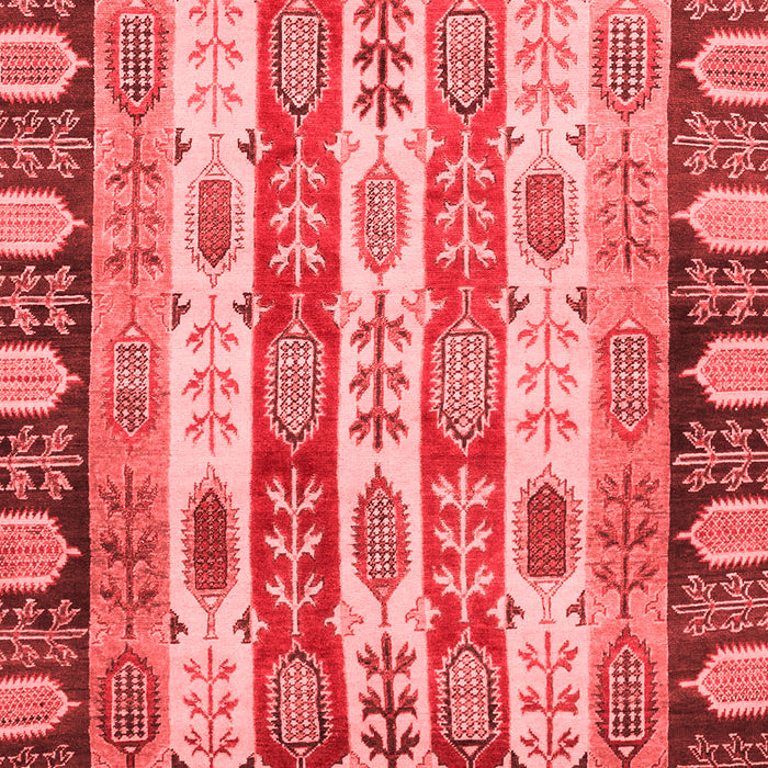 Abstract Red Modern Area Rugs