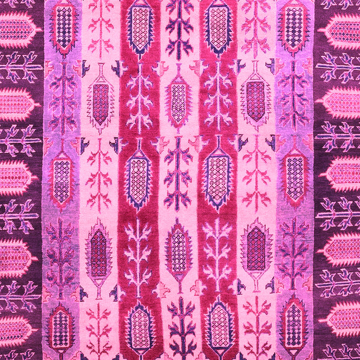 Machine Washable Abstract Pink Modern Rug, wshabs2198pnk
