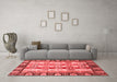 Modern Red Washable Rugs