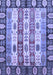 Abstract Blue Modern Rug, abs2198blu