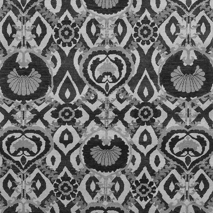 Machine Washable Abstract Gray Modern Rug, wshabs2199gry
