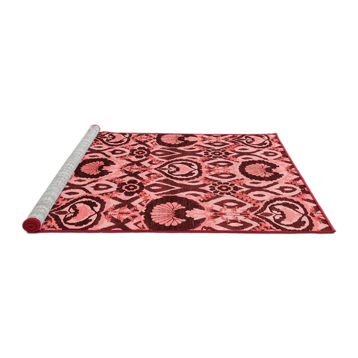 Modern Red Washable Rugs