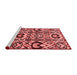 Modern Red Washable Rugs