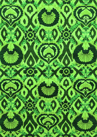 Abstract Green Modern Rug, abs2199grn