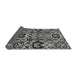 Sideview of Abstract Gray Modern Rug, abs2199gry