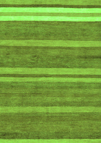 Abstract Green Modern Rug, abs219grn