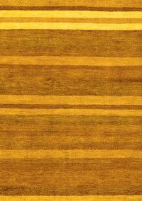 Abstract Yellow Modern Rug, abs219yw