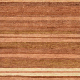 Square Machine Washable Abstract Orange Red Rug, wshabs219