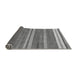 Sideview of Abstract Gray Modern Rug, abs219gry