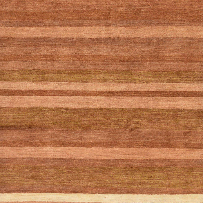 Machine Washable Abstract Orange Red Rug, wshabs219