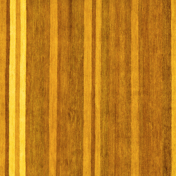 Square Machine Washable Abstract Yellow Modern Rug, wshabs219yw