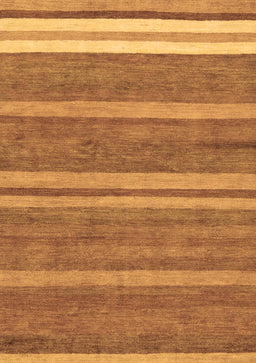 Abstract Brown Modern Rug, abs219brn