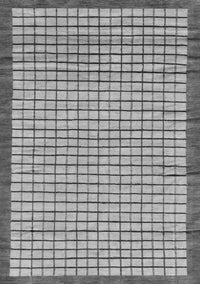 Checkered Gray Modern Rug, abs21gry